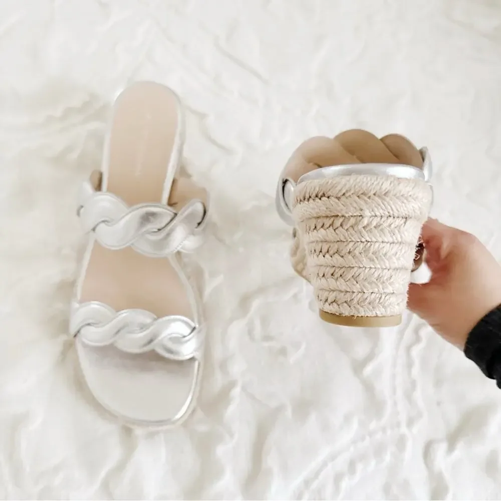 Stuart Weitzman Twist Espadrille
Wedge Sandal Size 8.5 - Picture 10 of 11